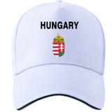 HUNGARY cap diy free custom made name number hun hat nation flag hu hungarian country college print photo logos baseball cap