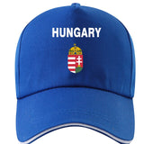 HUNGARY cap diy free custom made name number hun hat nation flag hu hungarian country college print photo logos baseball cap