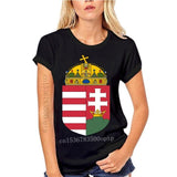 Coat Of Arms Of The Hungary Hungarian Arms Flag Tops Tee T Shirt All Sizes Harajuku Tops Fashion Classic T-Shirt