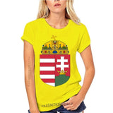 Coat Of Arms Of The Hungary Hungarian Arms Flag Tops Tee T Shirt All Sizes Harajuku Tops Fashion Classic T-Shirt