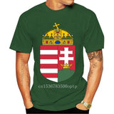 Coat Of Arms Of The Hungary Hungarian Arms Flag Tops Tee T Shirt All Sizes Harajuku Tops Fashion Classic T-Shirt