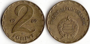 Hungary 2 Forint HUF Coins Europe New Original Coin Commemorative Edition 100% Real Rare Eu Random Year