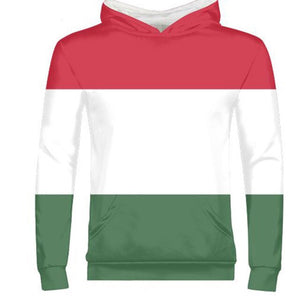 HUNGARY male diy free custom name number hun zipper sweatshirt nation flag hu hungarian country college print photo clothing
