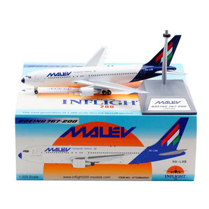 1/200 scale B767-200 HA-LHB Hungary MALEV Hungarian Airlines aircraft airplane models adult children toys for display show