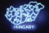 Hungary Budapest Wall Decor Room Decoration Retro Vintage Metal Sign Tin Sign Neon Sign For Home Club Man Cave Cafe Pub