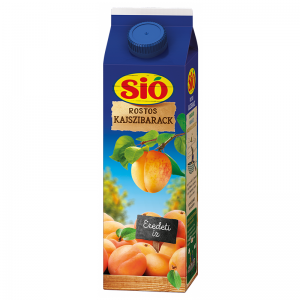 Sió rostos kajszibarack ital, 1 L | Sió Fibrös aprikosdryck, 1 L