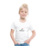 Kids' Premium T-Shirt - Swehun Produkt - vit