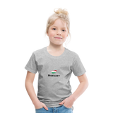 Kids' Premium T-Shirt - Swehun Produkt - gråmelerad