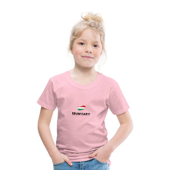 Kids' Premium T-Shirt - Swehun Produkt - ljusrosa