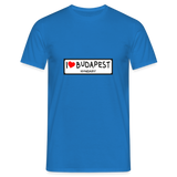 T-shirt herr Budapest - royal blue