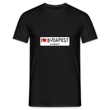 T-shirt herr Budapest - black