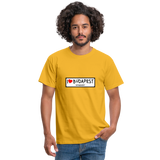 T-shirt herr Budapest - yellow