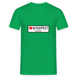 T-shirt herr Budapest - kelly green
