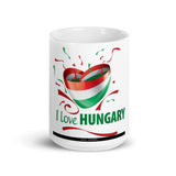Mugg - I love Hungary - SweHun termék